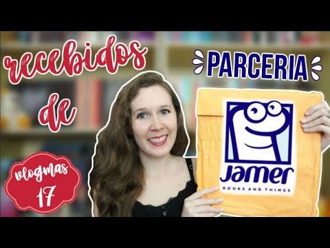 VLOGMAS #17 | Recebidos da Jamer Books (parceria) | Leituras de Deni