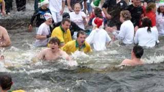preview picture of video 'Christmas Day Swim Lough Arrow 2009'