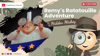 Remy's Ratatouille Adventure Gusteau Hidden Mickey