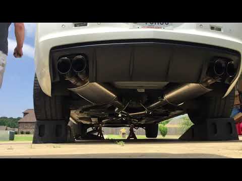 New Corsa Quad Tip Exhaust on 2011 Camaro SS