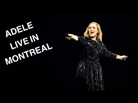 Adele's Incredible Live Performance of "Rolling In The Deep" in Montreal