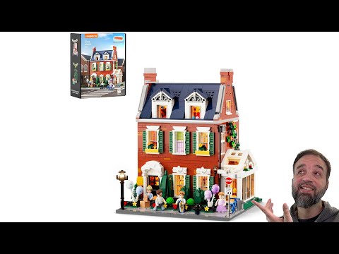 Lumibricks Redbrick Row House reveal & thoughts! 2663 pcs, 52 prints, $105-$130 #NotSponsored 15009