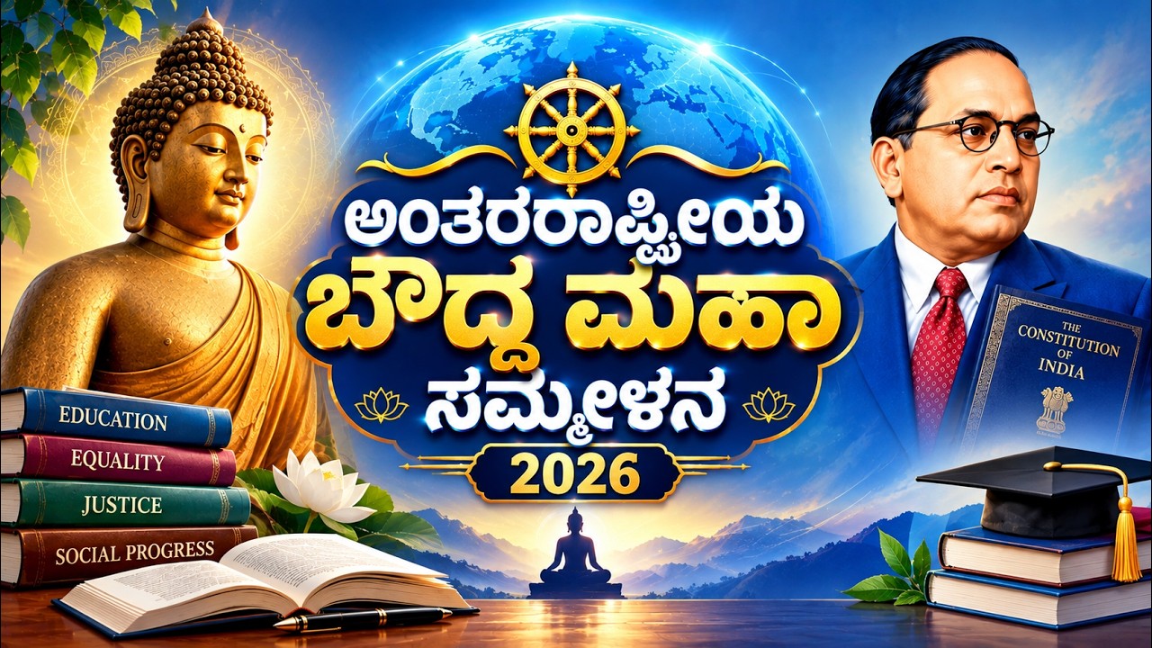International Buddha Maha Sammelana 2026 | 25.10.2026 | 3:30PM | DD Chandana