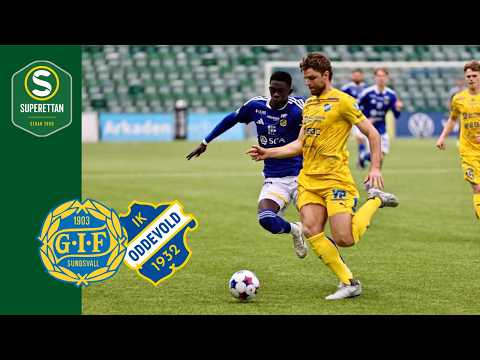 GIF Gymnastik- och Idrottsföreningen Sundsvall 1-3 Idrottsklubben Oddevold Uddevalla 