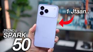 Alternative "iPhone 17 Pro" versi 1 Jutaan - Review TECNO Spark 50