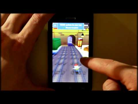 Игры на телефоне Philips Xenium W3568