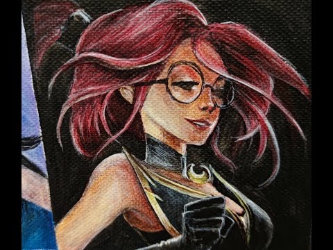 Drawing League of Legends heroes (part 9 of 11) Janna