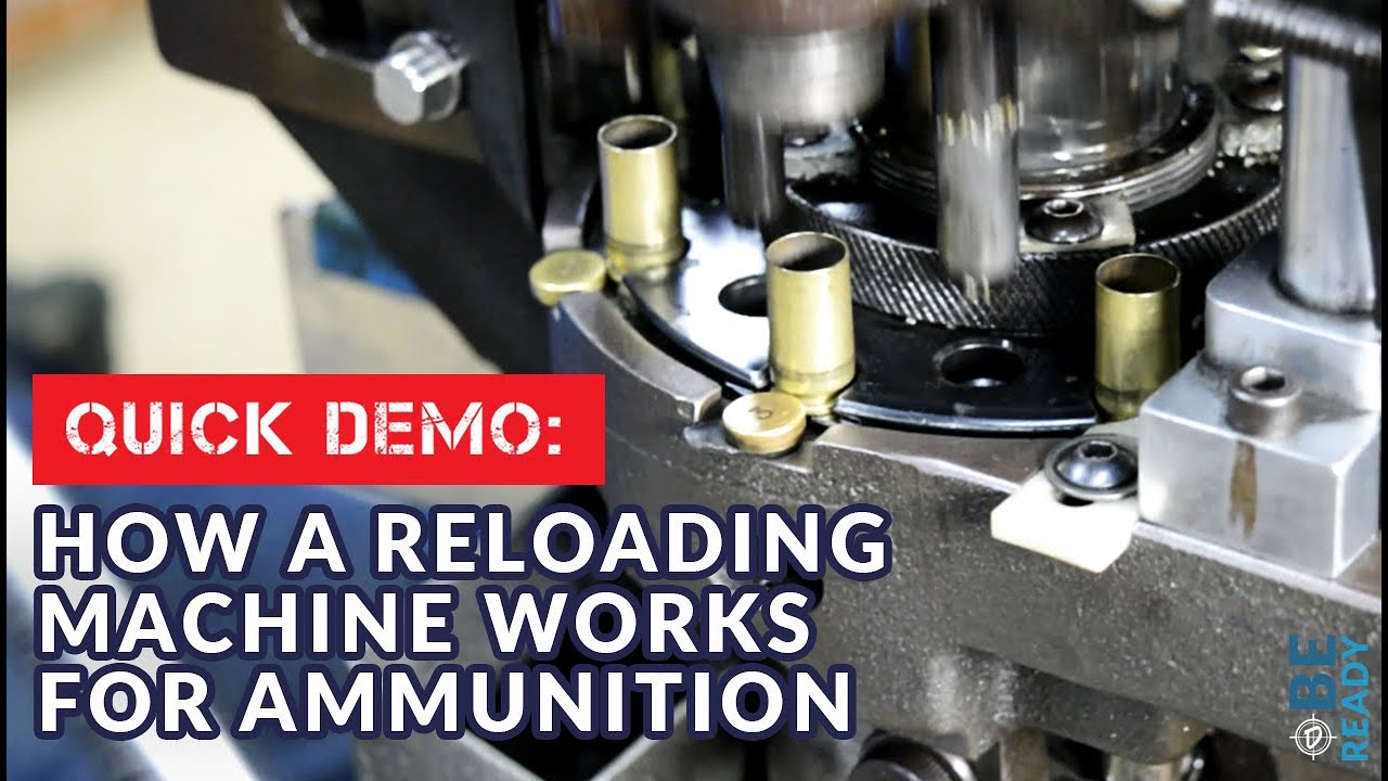 Quick Demo: How a Reloading Machine Works for Ammunition