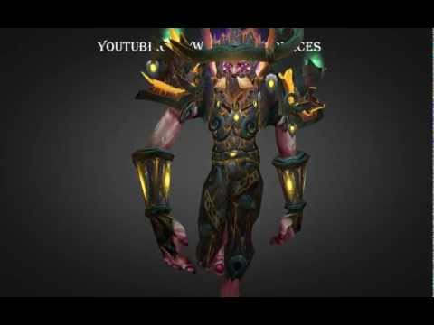 Troll Druid Tier 12 armor set - T12 - Obsidian Arborweave Battlegarb / Regalia / Vestments