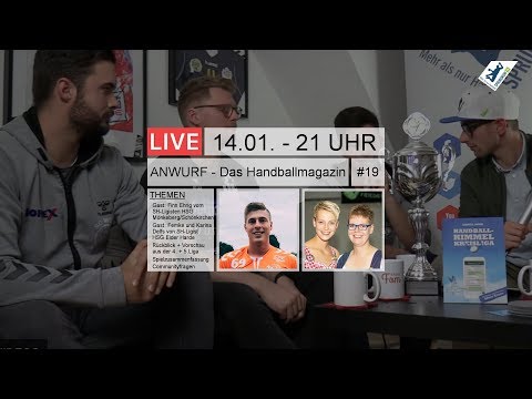 (Re-LIVE) Anwurf - Das Handballmagazin | Folge #19