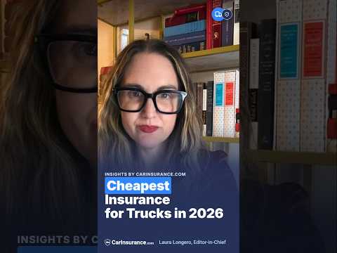 5 trucks with the lowest insurance rates in 2026