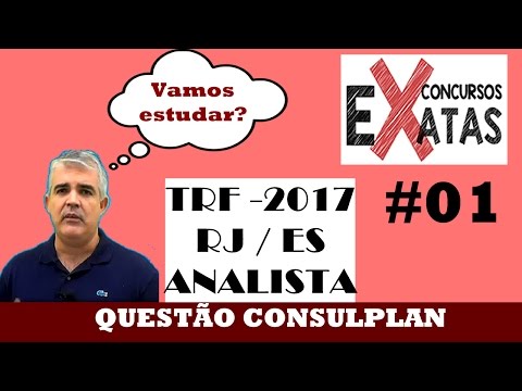 TRF - RJ/ES - 2017 - Analista - 05/03/2017 RLM - Consulplan