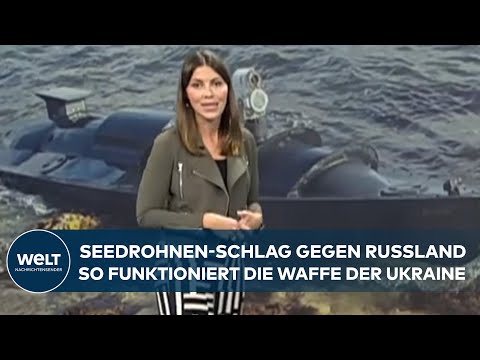 PUTINS KRIEG: Schwerer Treffer! Ukraine beschädigt russisches Schiff im Schwarzen Meer mit Drohne