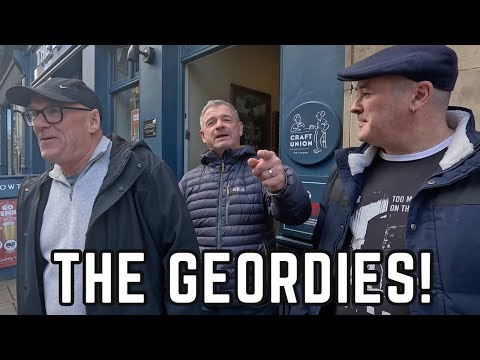 Debates On Streets Of Newcastle About What A Geordie Is!