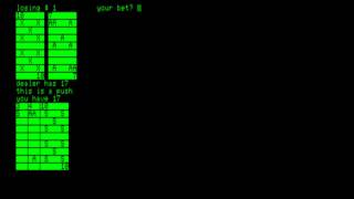 Blackjack for the Commodore PET\Commodore CBM