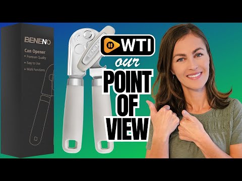 Beneno Multifunctional Heavy Duty Can Opener and Bottle Opener with Magnet - WTI product video review