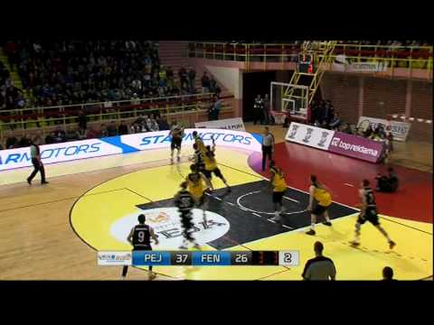 BIBL KB Peja - MKK Feni Industries 12.10.2016