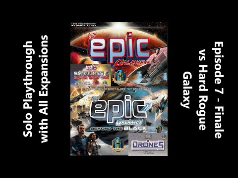 Tiny Epic Galaxies - Solo Playthrough w/ All Expansions - Episode 7 - Finale