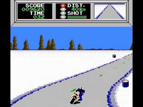 Mach Rider (NES) - Solo Course