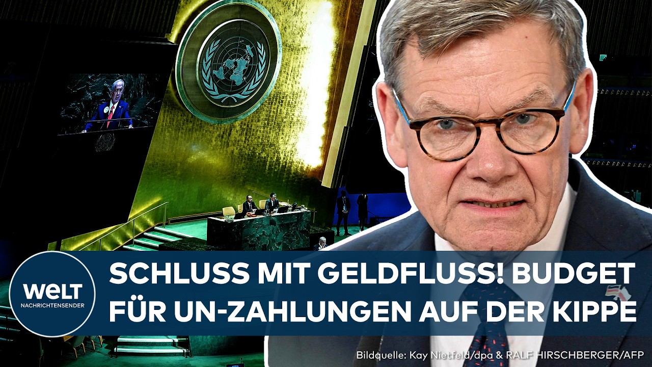 VEREINTE NATIONEN: UN-Projekte müssen bangen! Wadephul will der UN den Geldhahn zudrehen
