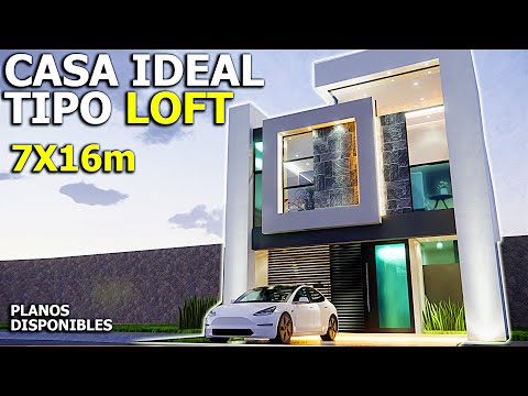Video del proyecto Loft-style House 7 x 16
