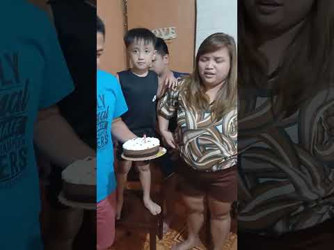 Blowing of bday cake 100923