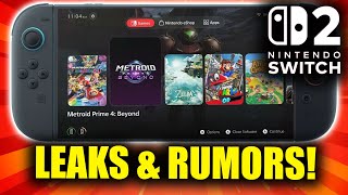 New Nintendo Switch 2 Leaks & Rumors Just Dropped! (Themes, Dragon Ball