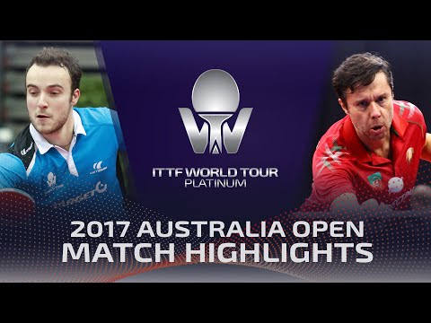 Simon Gauzy vs Vladimir Samsonov (HD Highlights) | 2017 ITTF World Tour Australia Open