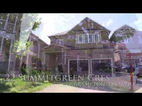 22 Summitgreen Cres Brampton  Tony Francis Remax West Realty