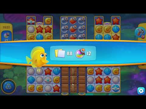 Fishdom 3932 Level - NO BooSTERS