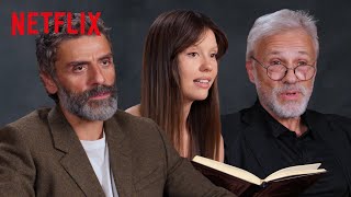 Oscar Isaac  Mia Goth   Christoph Waltz Read Mary Shelley s Novel