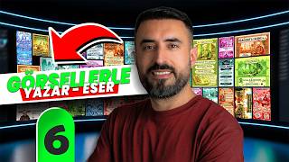 CUMHURİYET DÖNEMİ SANATÇILARI / GÖRSELLERLE YAZAR-ESER FULL TEKRAR / 6.GÜN