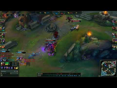 Pretty close call kaisa vs cho'gath