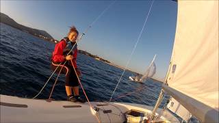 preview picture of video 'Test GoPro HD hero 2 - 420 sailing - Sardinia . wnv.wmv'