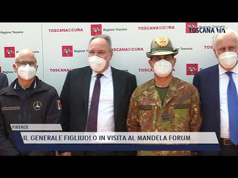 2021-05-18 FIRENZE - IL GENERALE FIGLIUOLO IN VISITA AL MANDELA FORUM