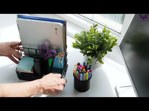 Metal Mesh Desk Organizer For Office