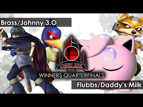 Melee: Brass/Johnny 3.O V Flubbs/Daddy's Milk - Obelisk 43 Tournament SSBM