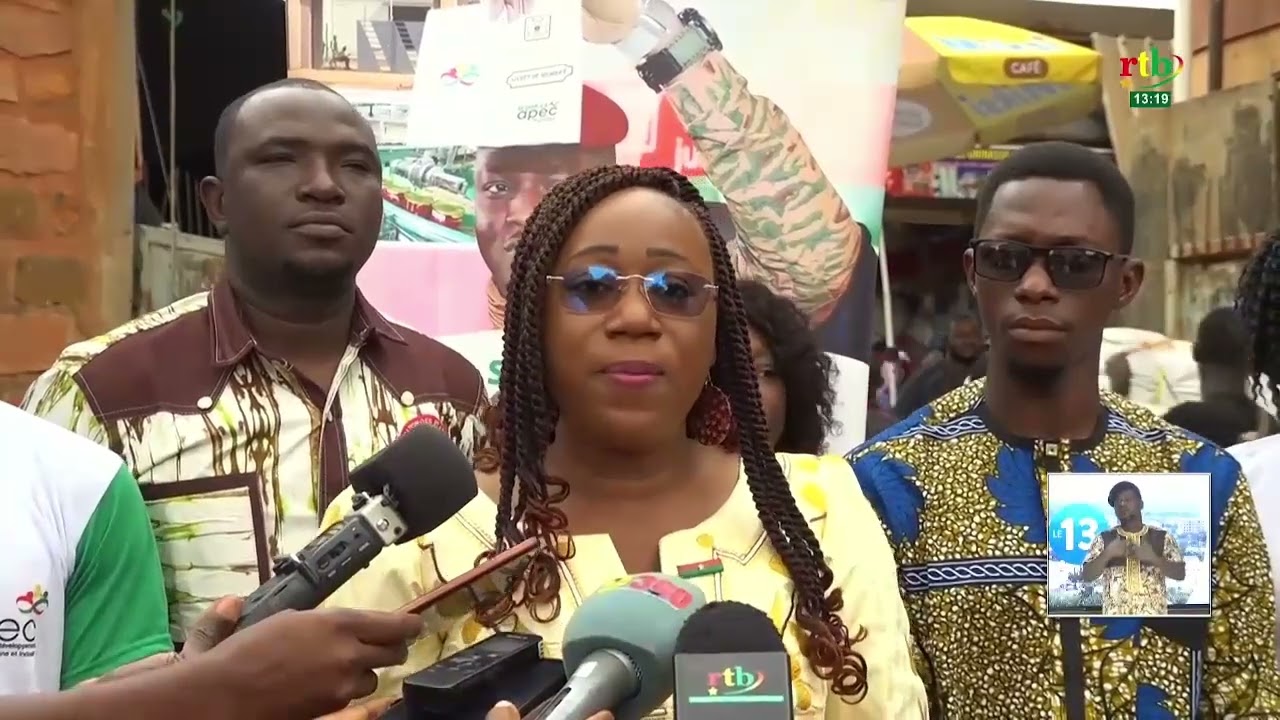 L' APEC sensibilise les commerçants du Grand Marché de Bobo-Dioulasso
