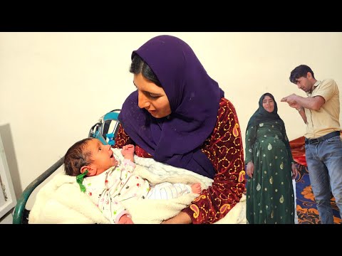 Health centers in the village.  Zulikha goes to the clinic for a medical examination #vlogvideo