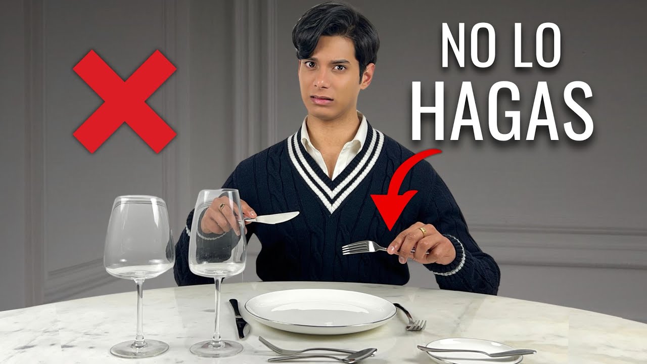 10 COSAS QUE JAMÁS DEBES HACER EN LA MESA