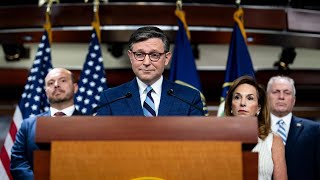 EN VIVO Conferencia de prensa de los republicanos en la Cámara de Representantes, Mike Johnson