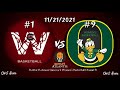#1 Gamecock Women's Basketball vs. #9 Oregon. 11/21/21 - 5th Full Game of the 2021-2022 Season.