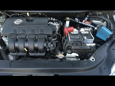 How to Install an Injen Intake/0-60! (2013-2019 Nissan Sentra)