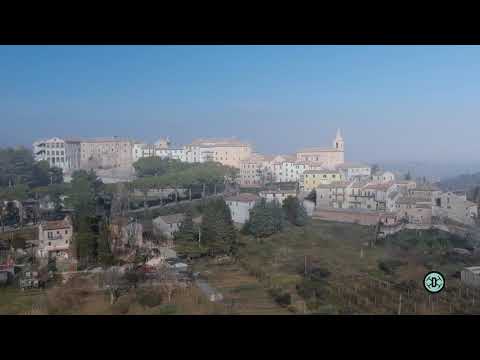 Flying over Monte Roberto (Italy)