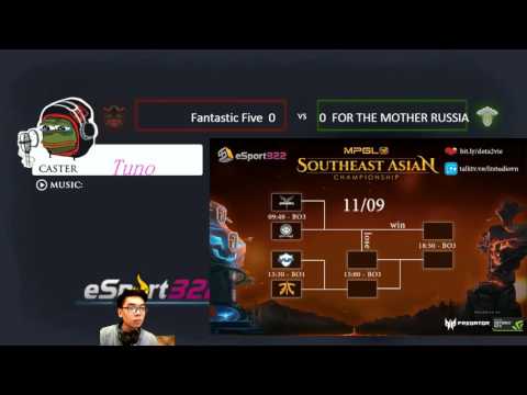 WESG || Fantastic Five vs FOR THE MOTHER RUSSIA || Tuno