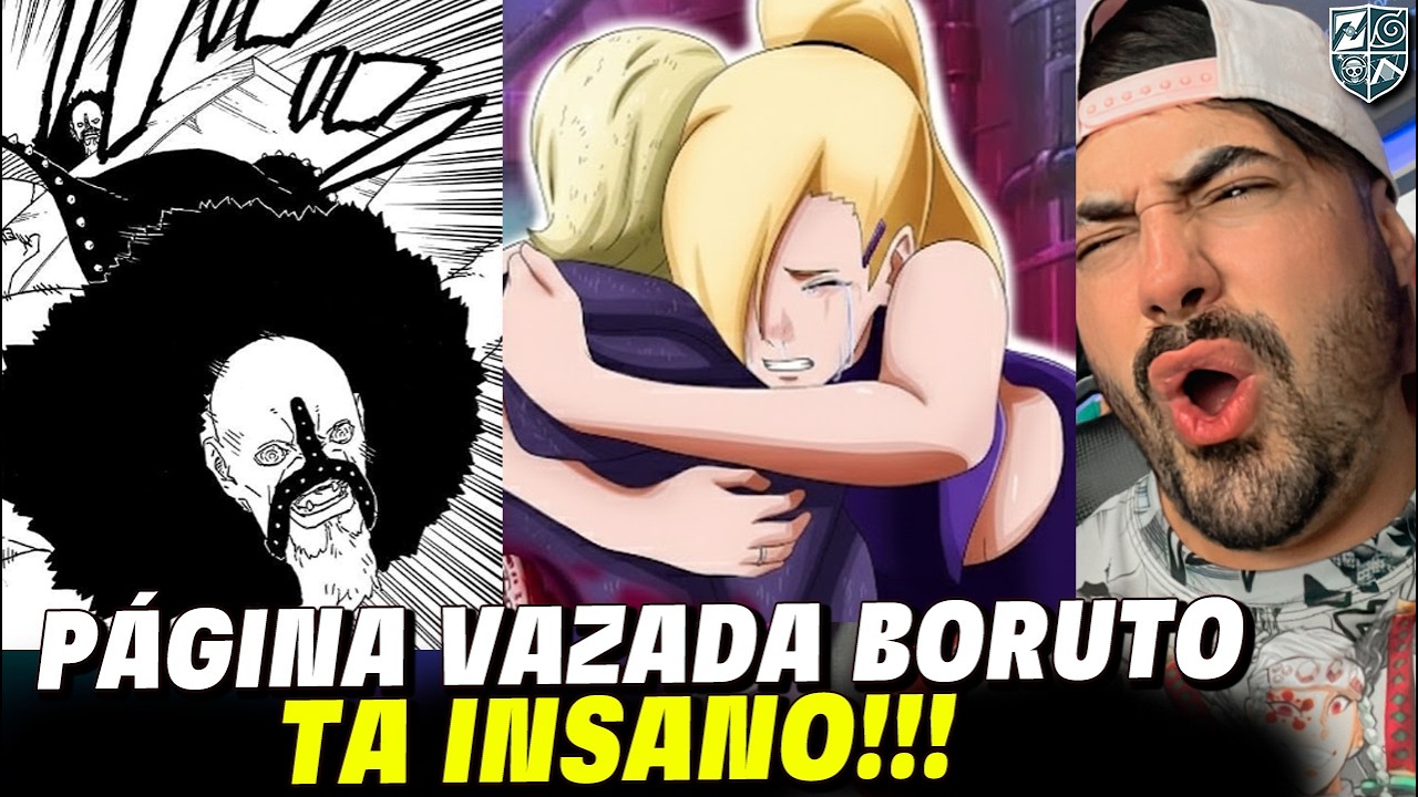 TÁ INSANO DEMAIS! PÁGINA VAZADA DE BORUTO! - FRED ANIMES
