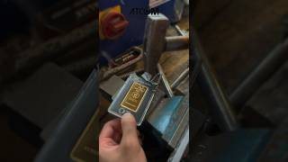 Preparing for Monday✨ 100g 24K Gold Bar #jewelry #asmr #gold #fyp #viralvideo #love #trending #goals
