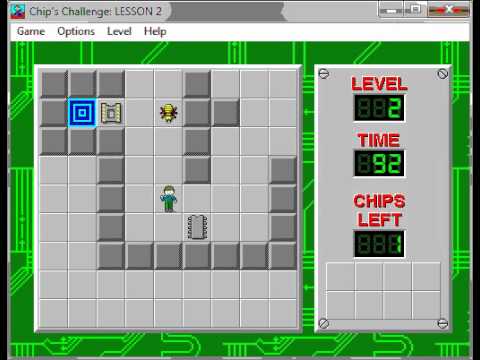 CHIPS.dat (CC1) levels 1-3 AVI solutions - "LESSON 1/2/3" - 81/100 - 90/100 - 88/100