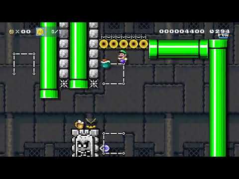 【SMM2】Perilous Pipes #TeamPipe by me（old vid）