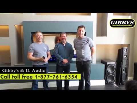 Gibby's Electronic Supermarket - Fathom f212-Gloss Custom Home Audio with JL Audio